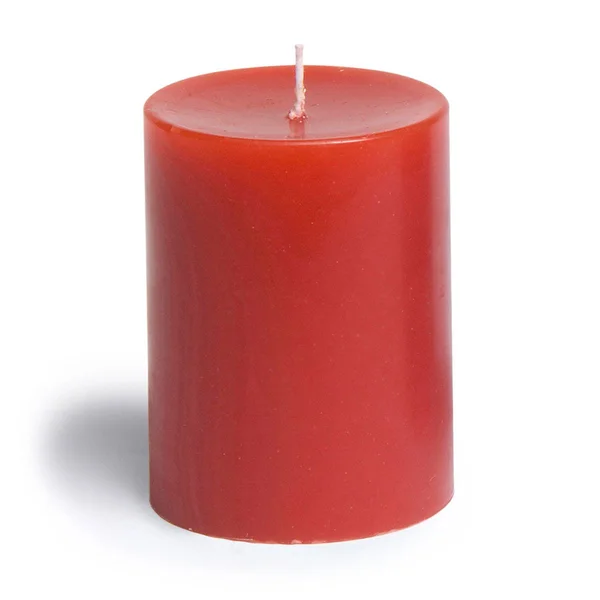شمع ساخته شده با رنگ شمع قرمز خمیری