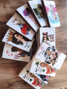 کبریت طرح دار رنگی ۱۰ سانتی