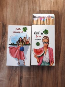 کبریت طرح دار رنگی ۱۰ سانتی - Image 5