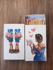 کبریت طرح دار رنگی ۱۰ سانتی - Image 9