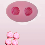 قالب سیلیکونی گل آلاله وارمری ۲ عددی