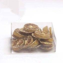 اسلایس لیمو برای تزئین شمع