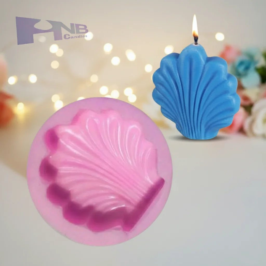 قالب سیلیکونی صدف بادبزنی