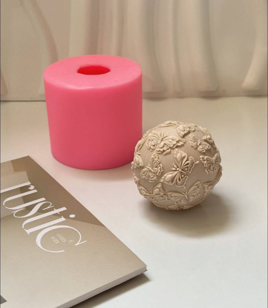 قالب سیلیکونی گوی گل